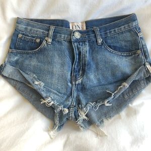 GUC One Teaspoon Bandit shorts